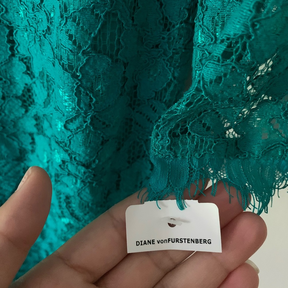 DIANE VON FURSTENBERG Zarita Lace Dress NWT - Picture 12 of 16